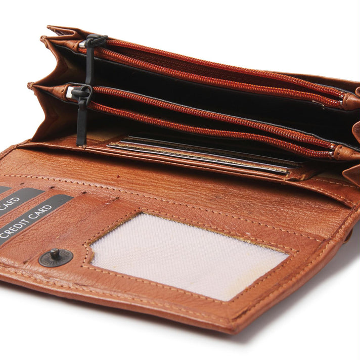 De Rooy Amsterdam Portemonnee 93190 Camel De Rooy Amsterdam Portemonnee 93190 Camel