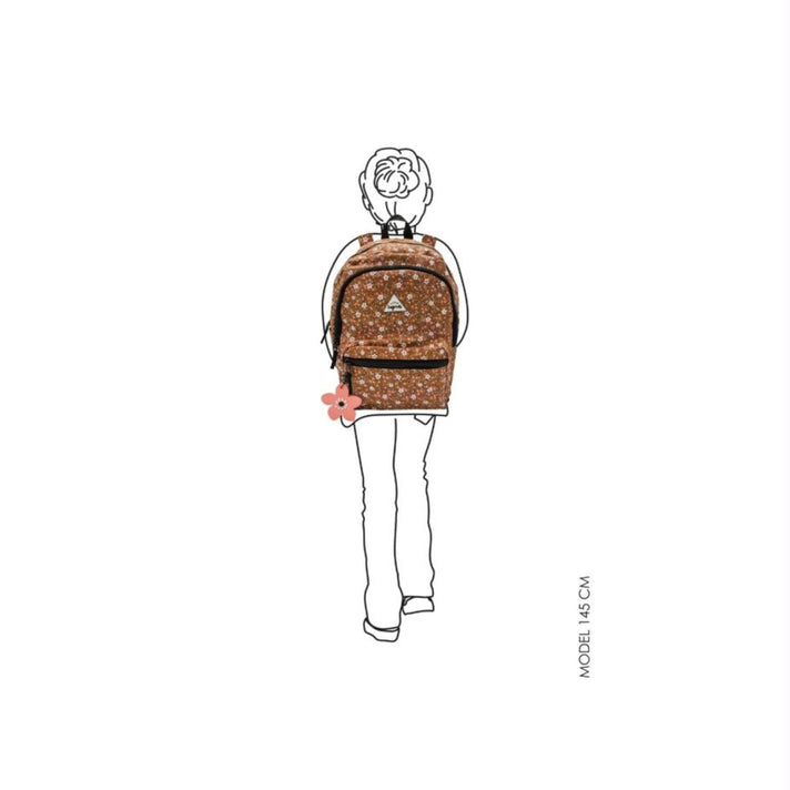 Little Legends Rugzak LL2006 Backpack L Vintage Flower Little Legends Rugzak LL2006 Backpack L Vintage Flower