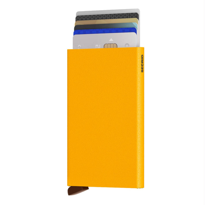 Secrid Pasjeshouder Cardprotector Powder Oker Secrid Pasjeshouder Cardprotector Powder Oker