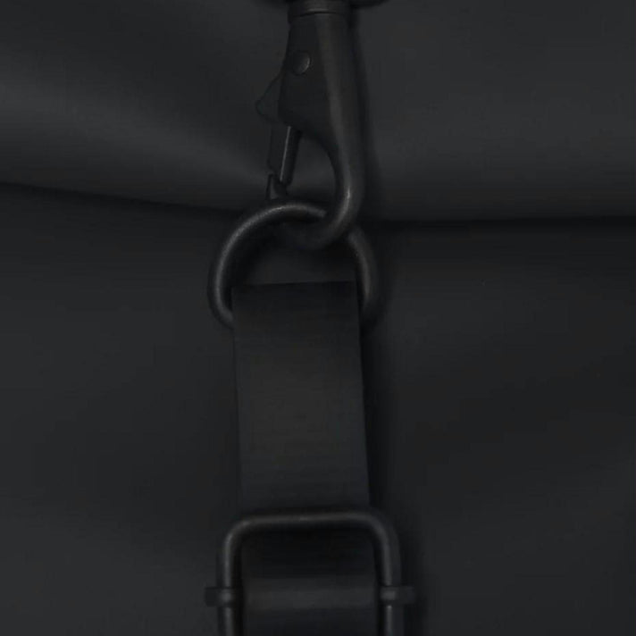 Rains Rugzak 1361 Rolltop Mini 01 Black Rains Rugzak 1361 Rolltop Mini 01 Black