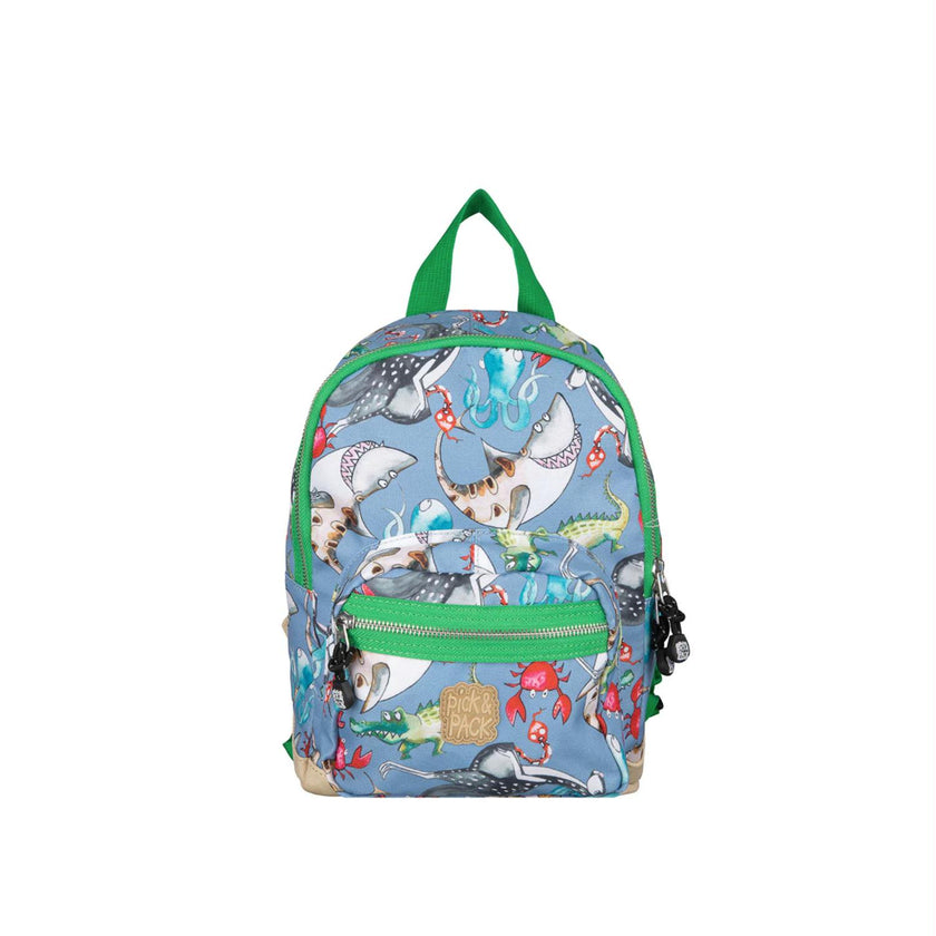 Pick&Pack Kinderrugzak PP20201* Mix Animal S 80 Cloud Grey