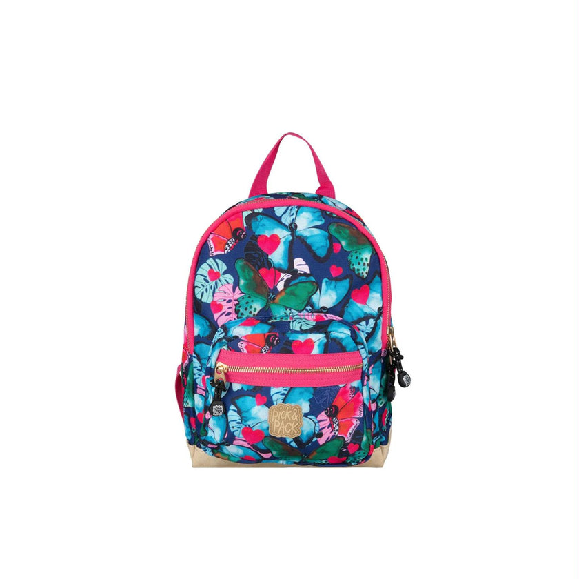Pick&Pack Kinderrugzak PP20181 B Butterfly S 14 Navy