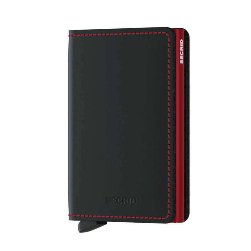 Secrid Pasjeshouder Slimwallet matte Black-Red