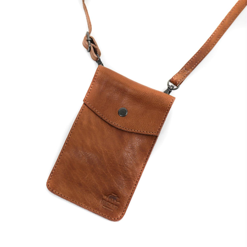 Bear Design Telefoontasje CP2071 Priya Cognac