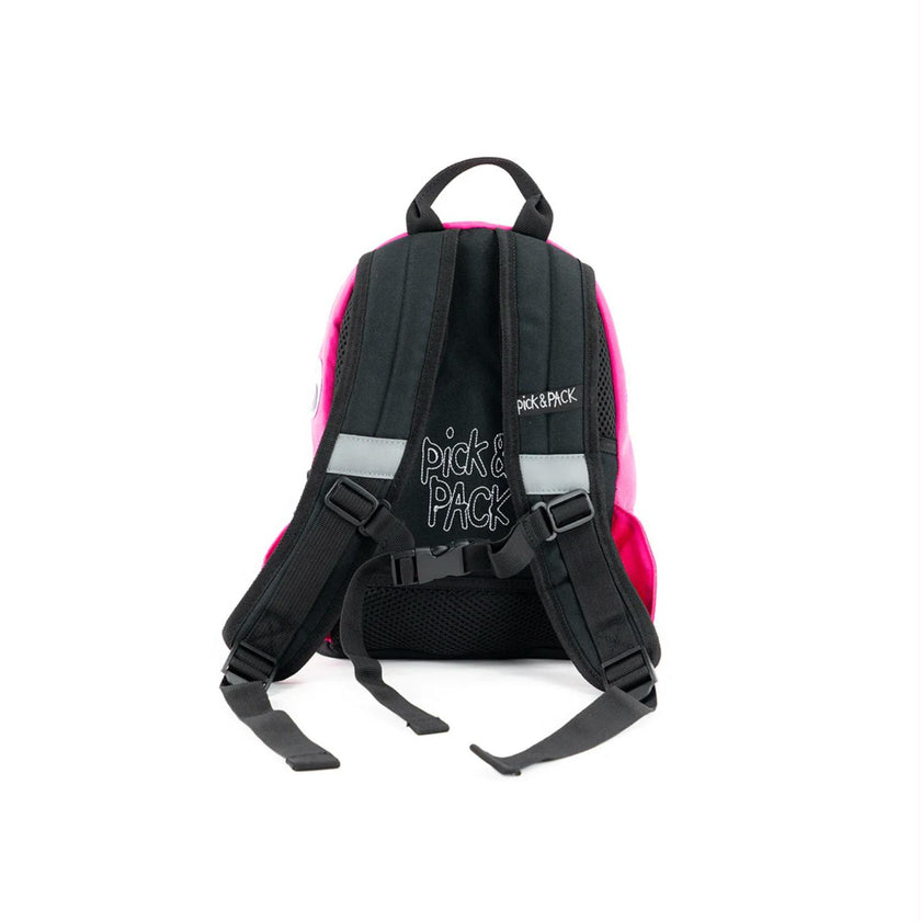 Pick&Pack Kinderrugzak PP961* Shark Shape S Fuchsia