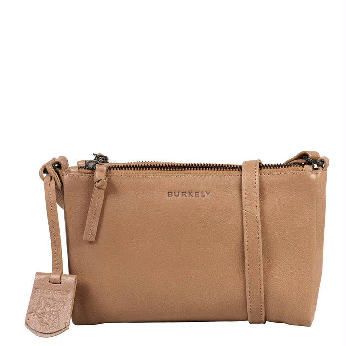 Burkely Tas 1000304 Crossbody Zip 25 Taupe Burkely Tas 1000304 Crossbody Zip 25 Taupe