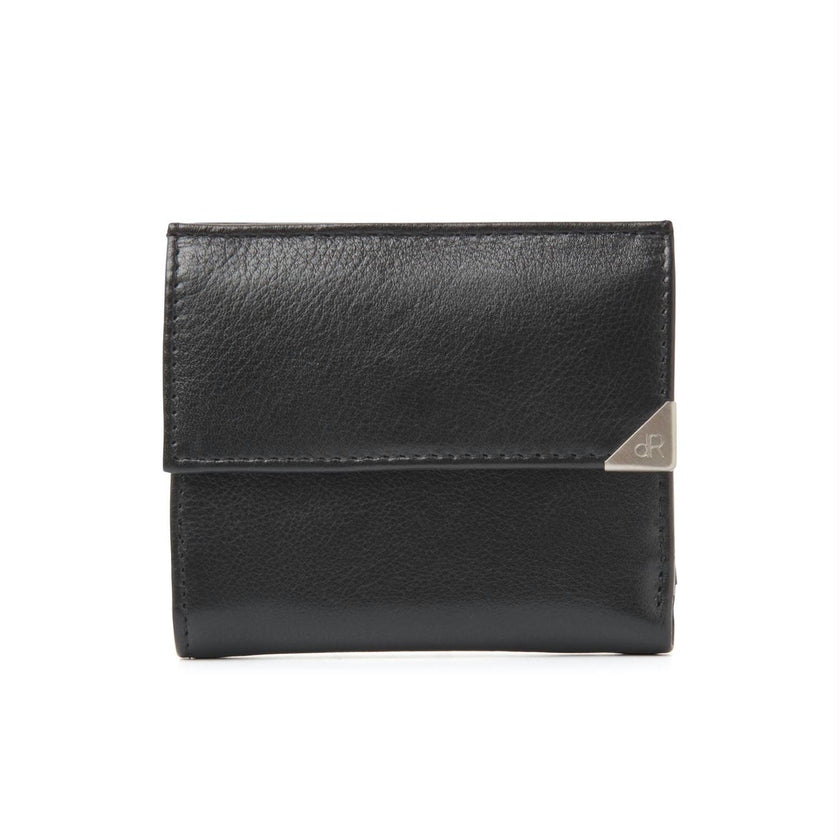 De Rooy Amsterdam Portemonnee 15535 Zwart