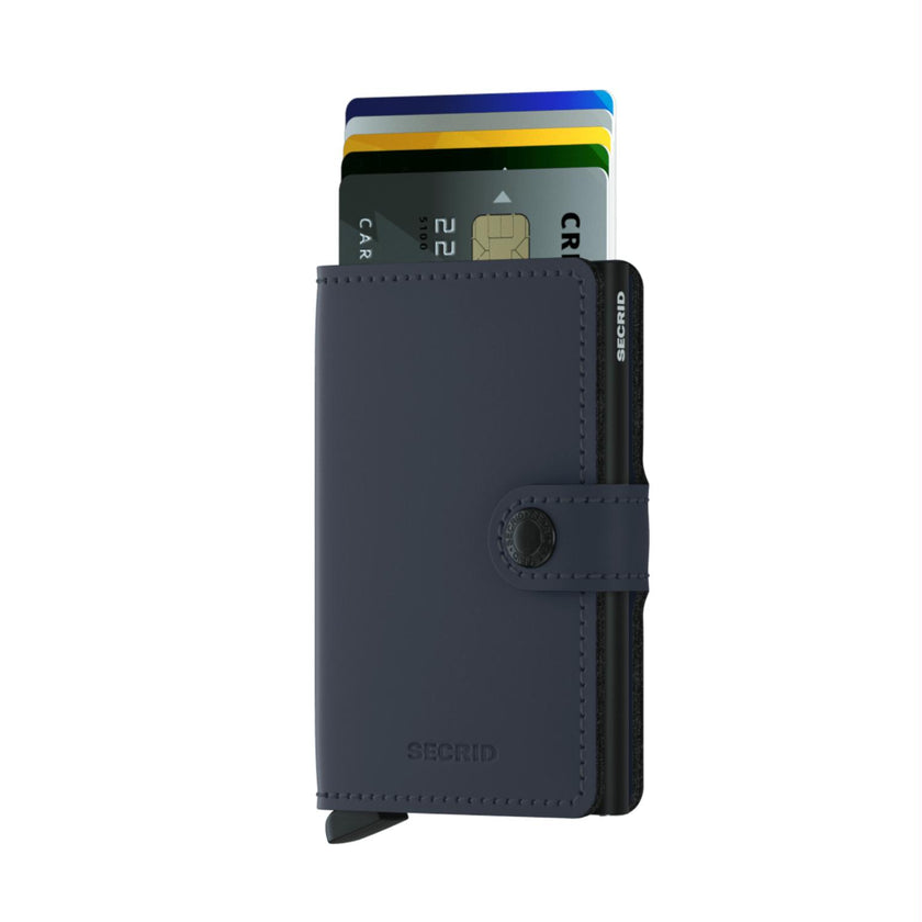 Secrid Pasjeshouder Miniwallet Matte Nightblue Black