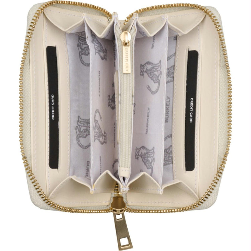 Burkely Portemonnee 1000609 Ziparound 01 Witty White