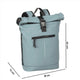 New Rebels Laptoprugzak 51.1135 New York Soft Blue 28