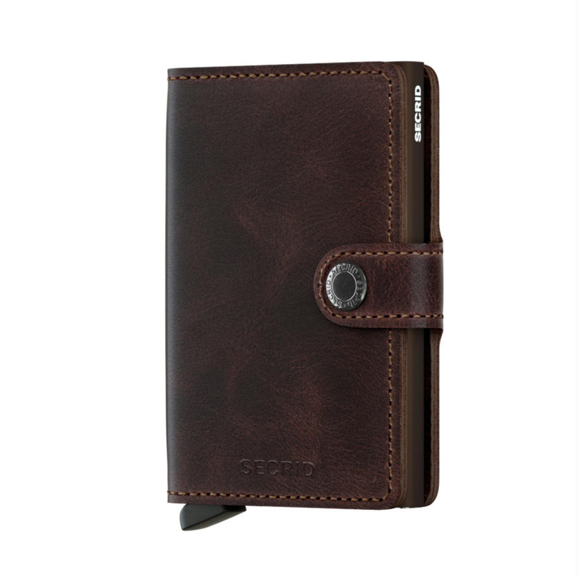 Secrid Pasjeshouder Miniwallet Vintage Chocolate