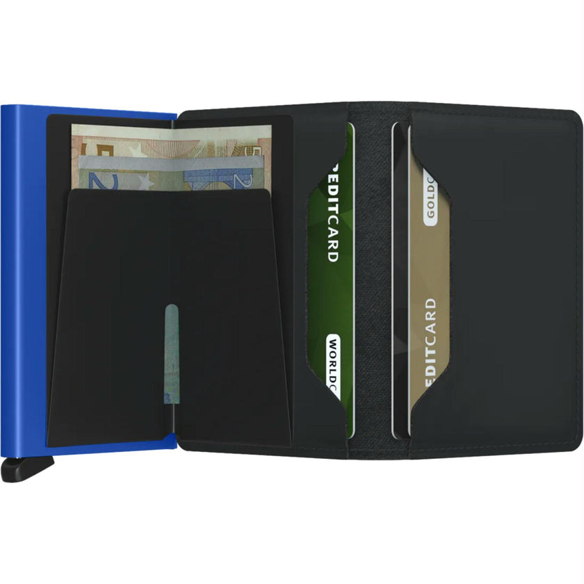 Secrid Pasjeshouder Slimwallet matte Black-Blue