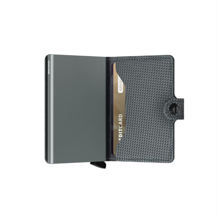Secrid Pasjeshouder Miniwallet* Carbon Cool Grey Secrid Pasjeshouder Miniwallet* Carbon Cool Grey