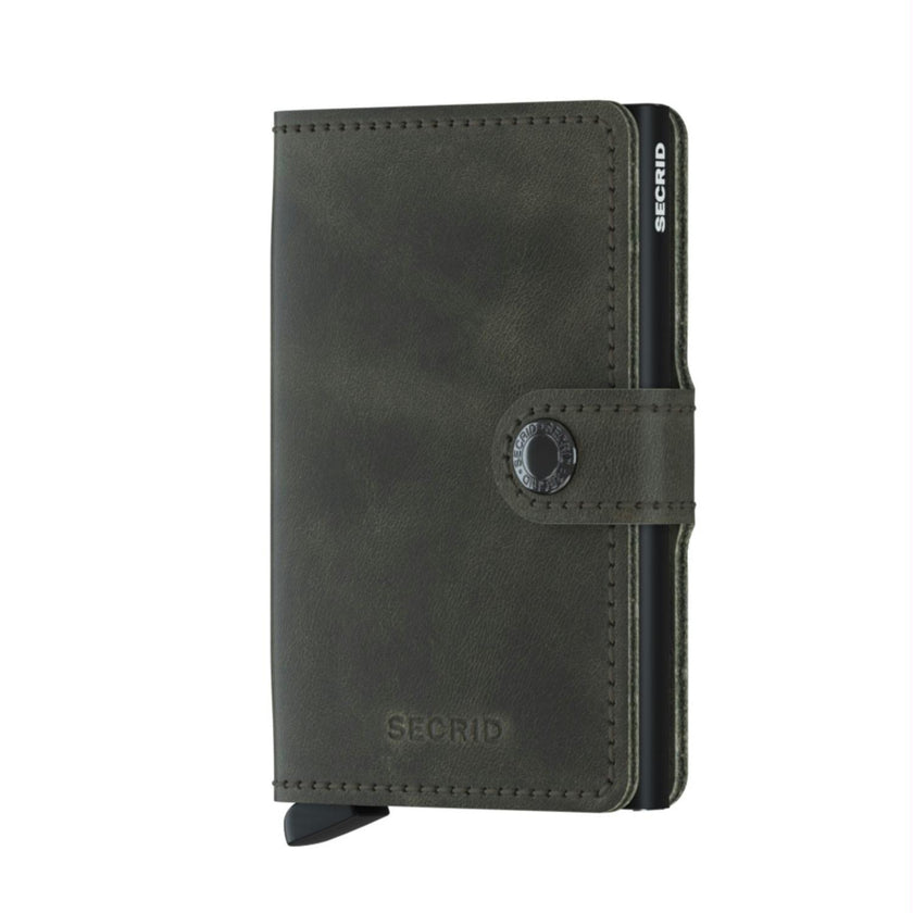 Secrid Pasjeshouder Miniwallet Vintage Olive-Black