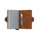 Secrid Pasjeshouder Twinwallet* Vintage Cognac/silver