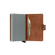 Secrid Pasjeshouder Miniwallet* Vintage Cognac Silver