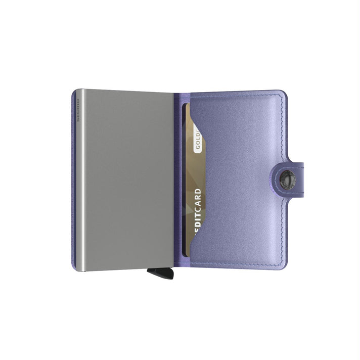 Secrid Pasjeshouder Miniwallet* Metallic Lila Secrid Pasjeshouder Miniwallet* Metallic Lila