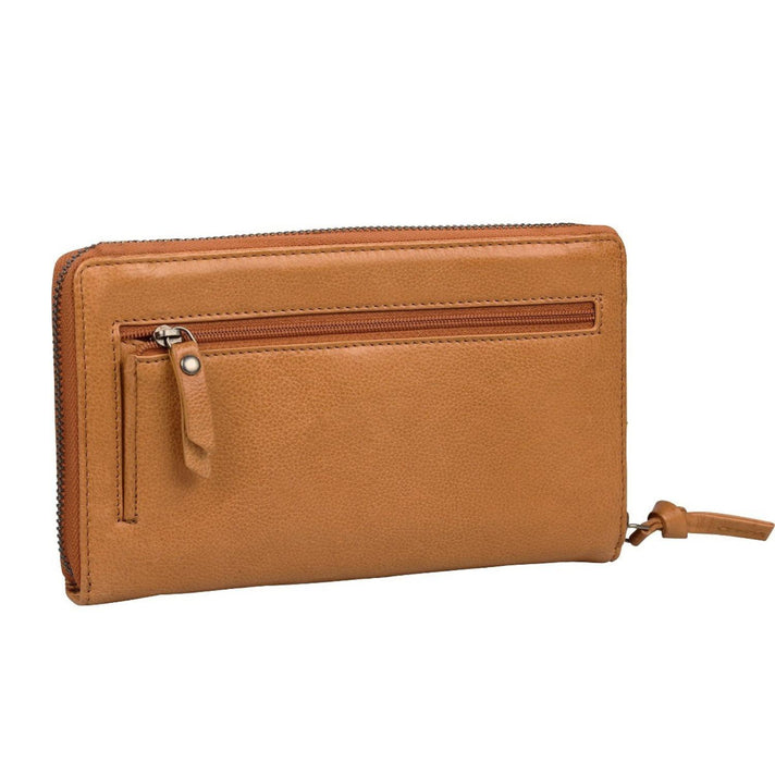 Burkely Portemonnee 1000315 Wallet Wrislet 24 Cinnamon Cognac Burkely Portemonnee 1000315 Wallet Wrislet 24 Cinnamon Cognac