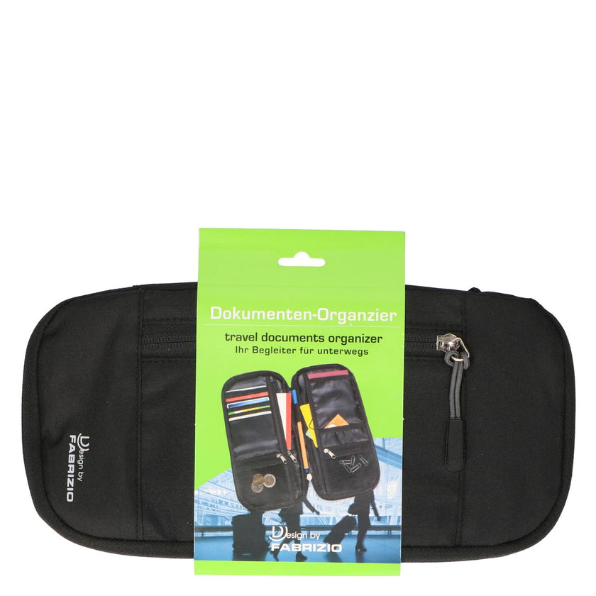 Fabrizio Traveldocuments Organizer 10254 Zwart