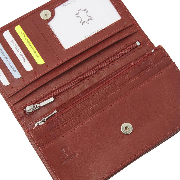 De Rooy Amsterdam Portemonnee 15105 Rood De Rooy Amsterdam Portemonnee 15105 Rood