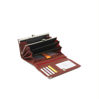 De Rooy Amsterdam Portemonnee 15112 Rood De Rooy Amsterdam Portemonnee 15112 Rood