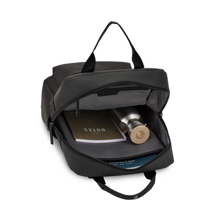Kapten & Son Laptoprugzak Bergen All Black Kapten & Son Laptoprugzak Bergen All Black