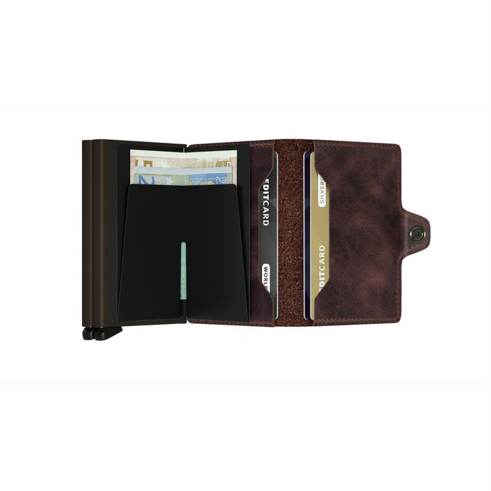 Secrid Pasjeshouder Twinwallet Vintage Chocolate Secrid Pasjeshouder Twinwallet Vintage Chocolate