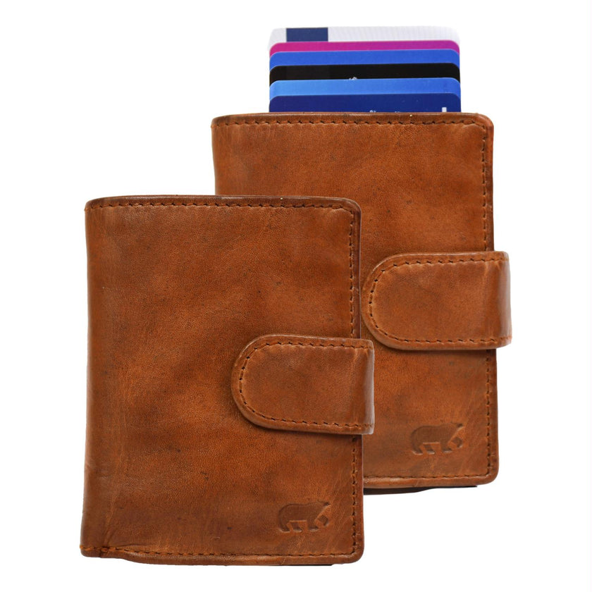 Bear Design Portemonnee CL15253 CC Kris Cognac