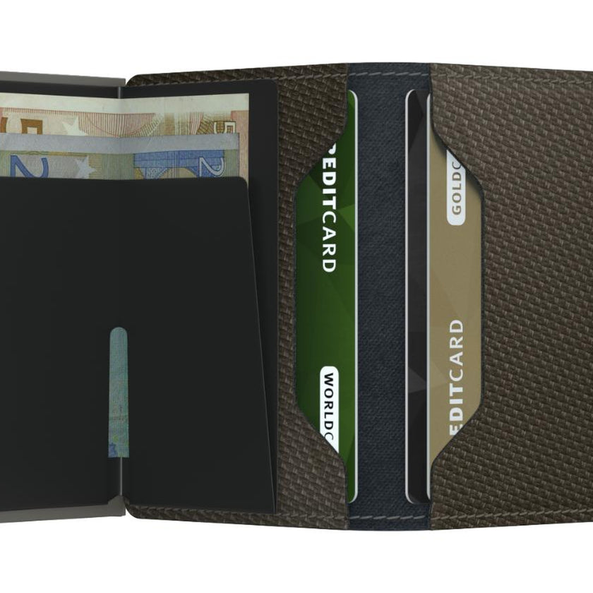 Secrid Pasjeshouder Slimwallet* Carbon Khaki