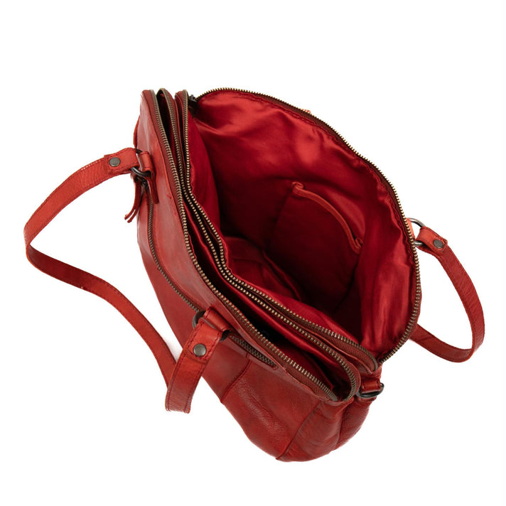Bear Design Tas CL40085 Lieke Rood Bear Design Tas CL40085 Lieke Rood