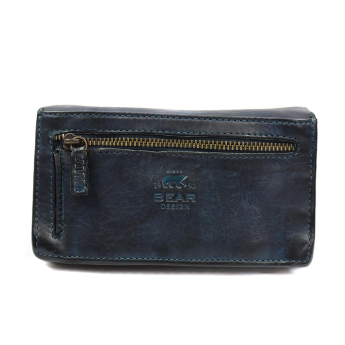 Bear Design Portemonnee CL782 Emma Blauw Bear Design Portemonnee CL782 Emma Blauw