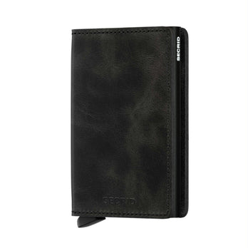 Secrid Pasjeshouder Slimwallet Vintage Black Secrid Pasjeshouder Slimwallet Vintage Black