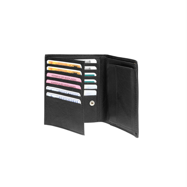 De Rooy Amsterdam Portemonnee 78704 Zwart De Rooy Amsterdam Portemonnee 78704 Zwart