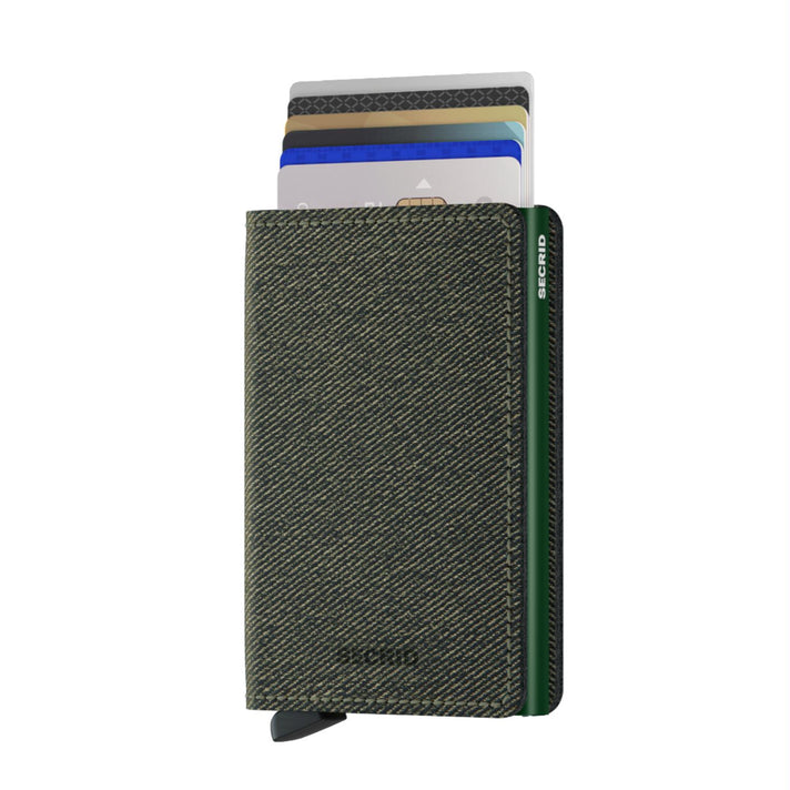 Secrid Pasjeshouder Slimwallet* Twist Green Secrid Pasjeshouder Slimwallet* Twist Green