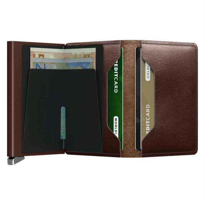 Secrid Pasjeshouder Slimwallet* Dusk Dark Brown Secrid Pasjeshouder Slimwallet* Dusk Dark Brown