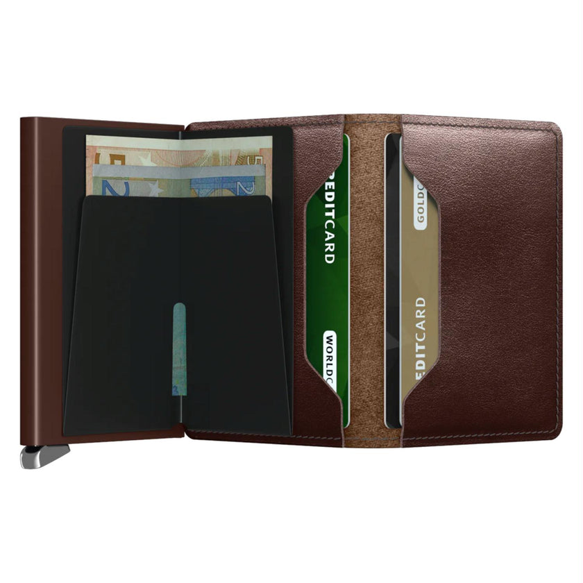 Secrid Pasjeshouder Slimwallet* Dusk Dark Brown