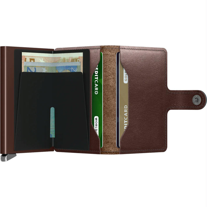 Secrid Pasjeshouder Miniwallet* Dusk Dark Brown Secrid Pasjeshouder Miniwallet* Dusk Dark Brown