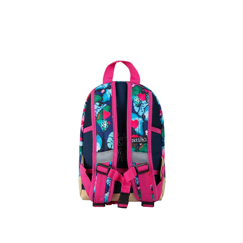 Pick&Pack Kinderrugzak PP20181 B Butterfly S 14 Navy