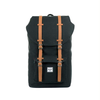 Herschel Rugzak 10014 Little America 00001 Black Tan Herschel Rugzak 10014 Little America 00001 Black Tan