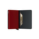 Secrid Pasjeshouder Slimwallet matte Black-Red