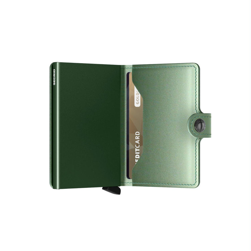 Secrid Pasjeshouder Miniwallet* Metallic Green