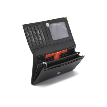 De Rooy Amsterdam Portemonnee 15159 Zwart De Rooy Amsterdam Portemonnee 15159 Zwart