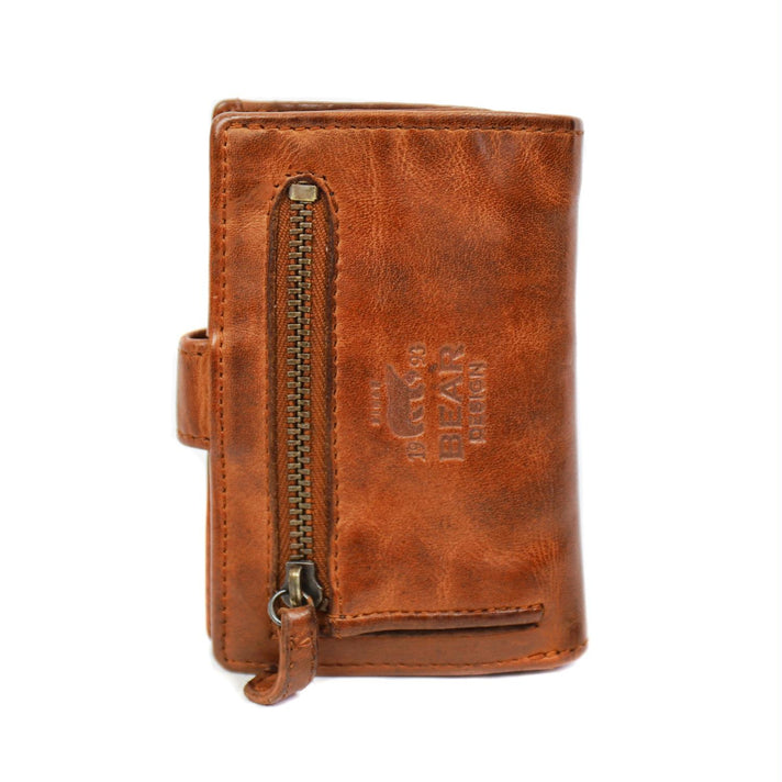Bear Design Creditcard etui CL527 Vic Cognac Bear Design Creditcard etui CL527 Vic Cognac