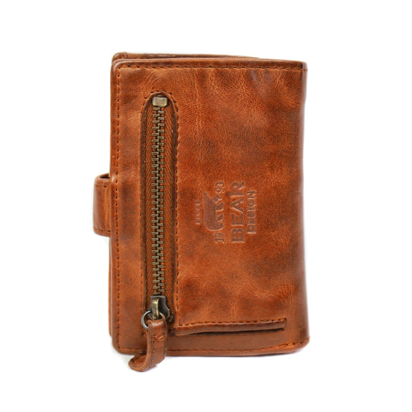 Bear Design Creditcard etui CL527 Vic Cognac