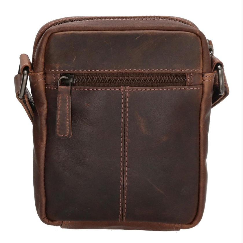 Hide & Stitches Tas 20273 Japura Donker bruin 097