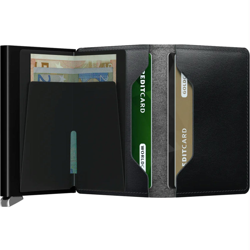 Secrid Pasjeshouder Slimwallet* Dusk Black Inox
