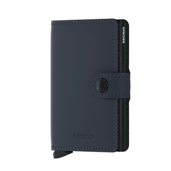 Secrid Pasjeshouder Miniwallet Matte Nightblue Black Secrid Pasjeshouder Miniwallet Matte Nightblue Black