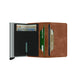 Secrid Pasjeshouder Slimwallet* Vintage Cognac Silver