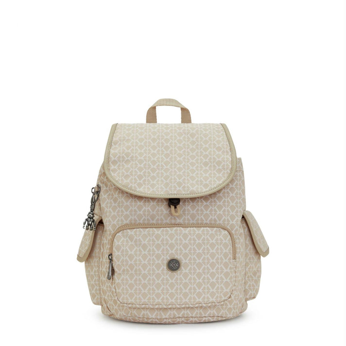 Kipling Rugzak City Pack S K12525-* R63 Signature Beige Kipling Rugzak City Pack S K12525-* R63 Signature Beige
