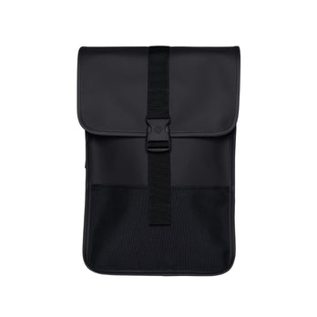 Rains Rugzak 1370 Buckle Backpack mini 01 Black Rains Rugzak 1370 Buckle Backpack mini 01 Black